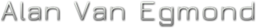 Alan Van Egmond Alan Van Egmond